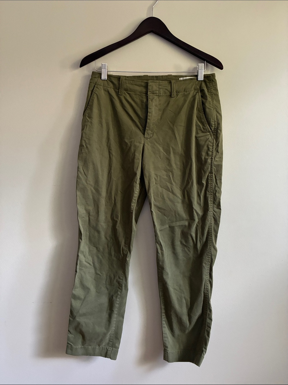 GAP Olive Green Women's Chino Pants